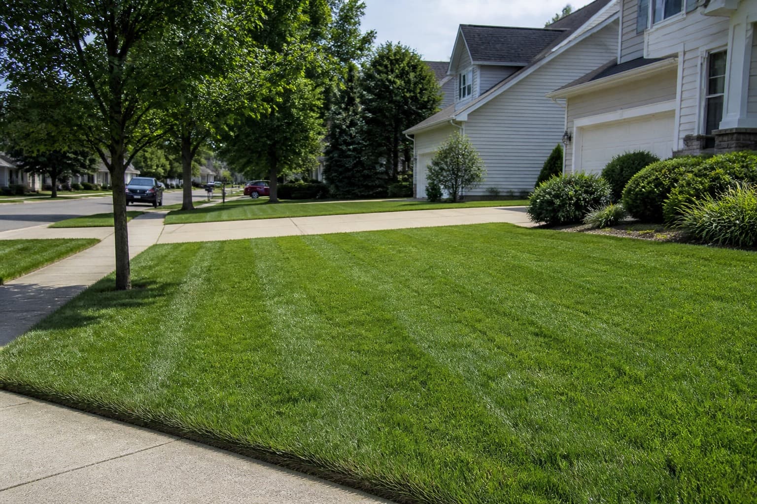 Finished yard for a customer who should live in your CRM